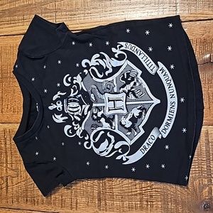 3/$12 Black Harry Potter Top